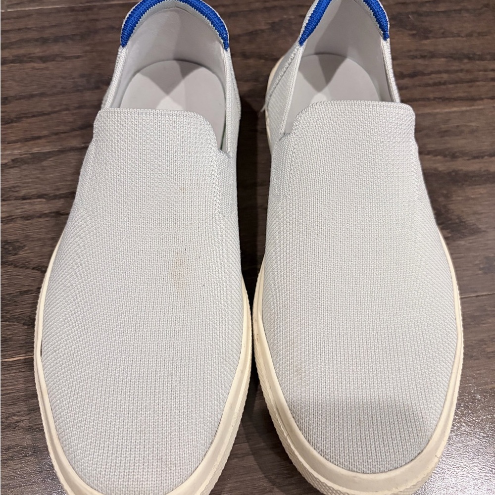 Rothy's Gray and Blue Women's Sneakers